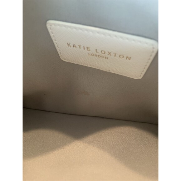 KATIE LOXTON BRIDAL PERFECT POUCH 'Mrs.' White And Gold Cosmetics Bag Wedding - Picture 5 of 5